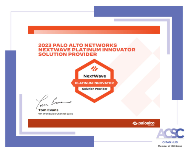 ACSC Recognized as First Platinum Partner for FY'24