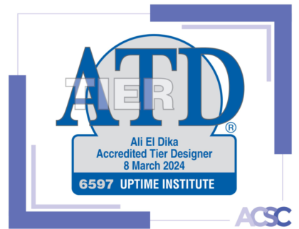 ACSC Team Member Earns "Accredited Tier Designer" Certification from Uptime Institute